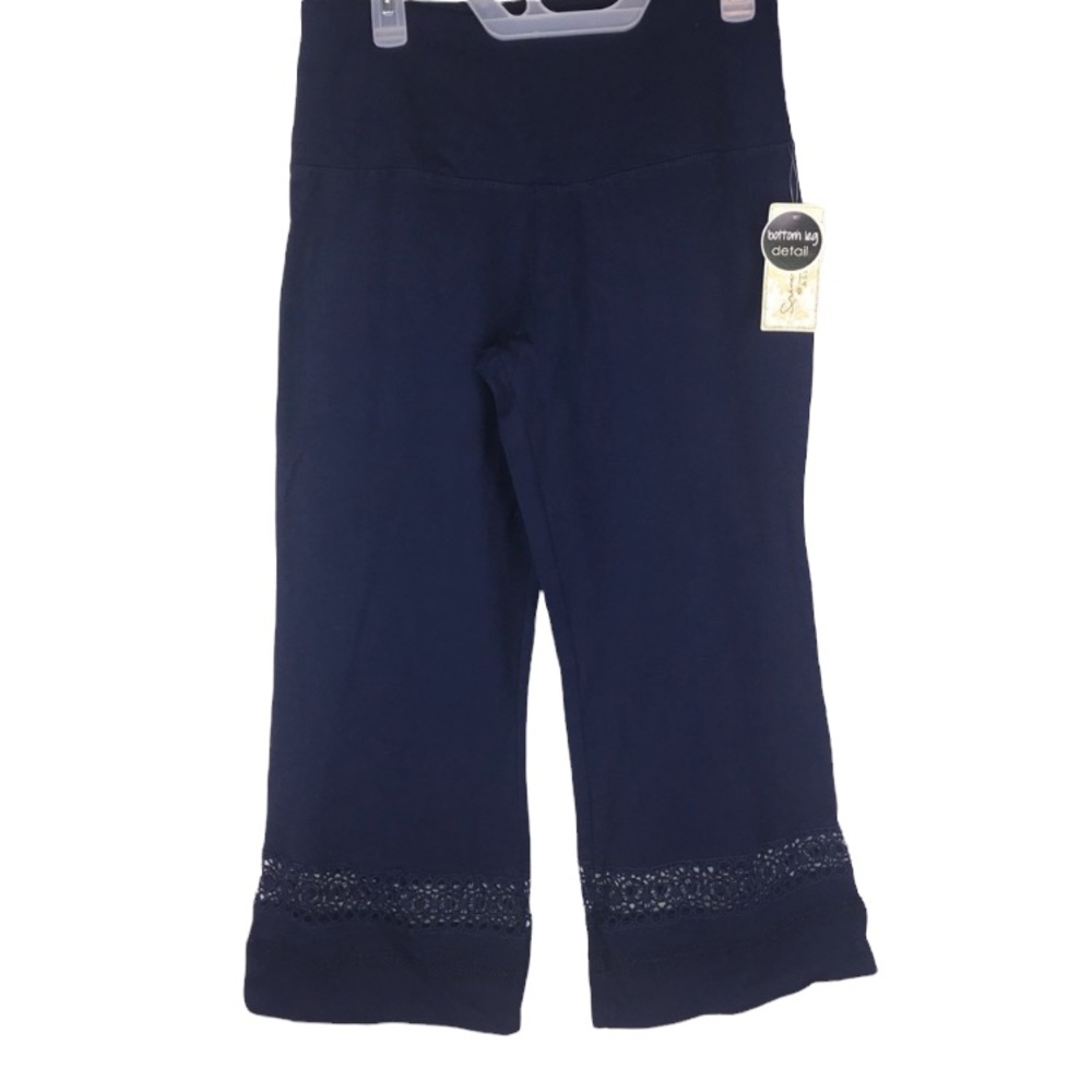 French Laundry cropped flare leg pants size 1X